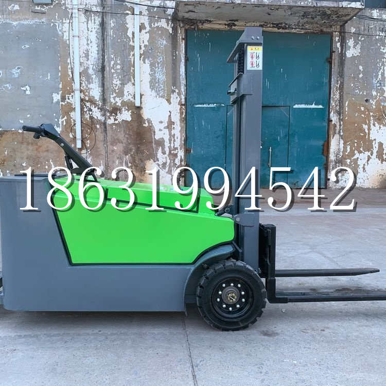 延长县小型电动叉车1吨2吨步行站驾式电瓶堆高充电装卸车液压升降车铲车